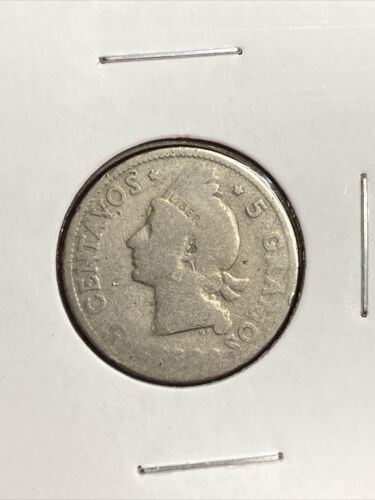 Dominican Republic Five Centavos Coin- 195?- Cant Read Date. - Fresh Stock Dated February 2026