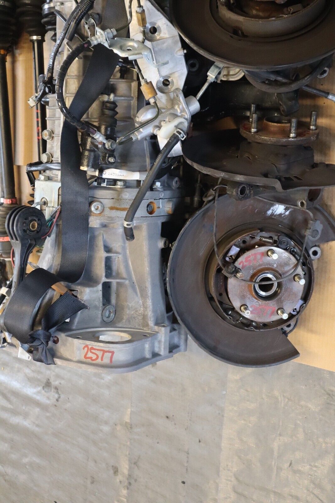 2015 SUBARU WRX STI OEM 6SPD MANUAL TRANSMISSION SWAP 95,793 TY856UW9AA #2577 - Fresh Stock Dated February 2026