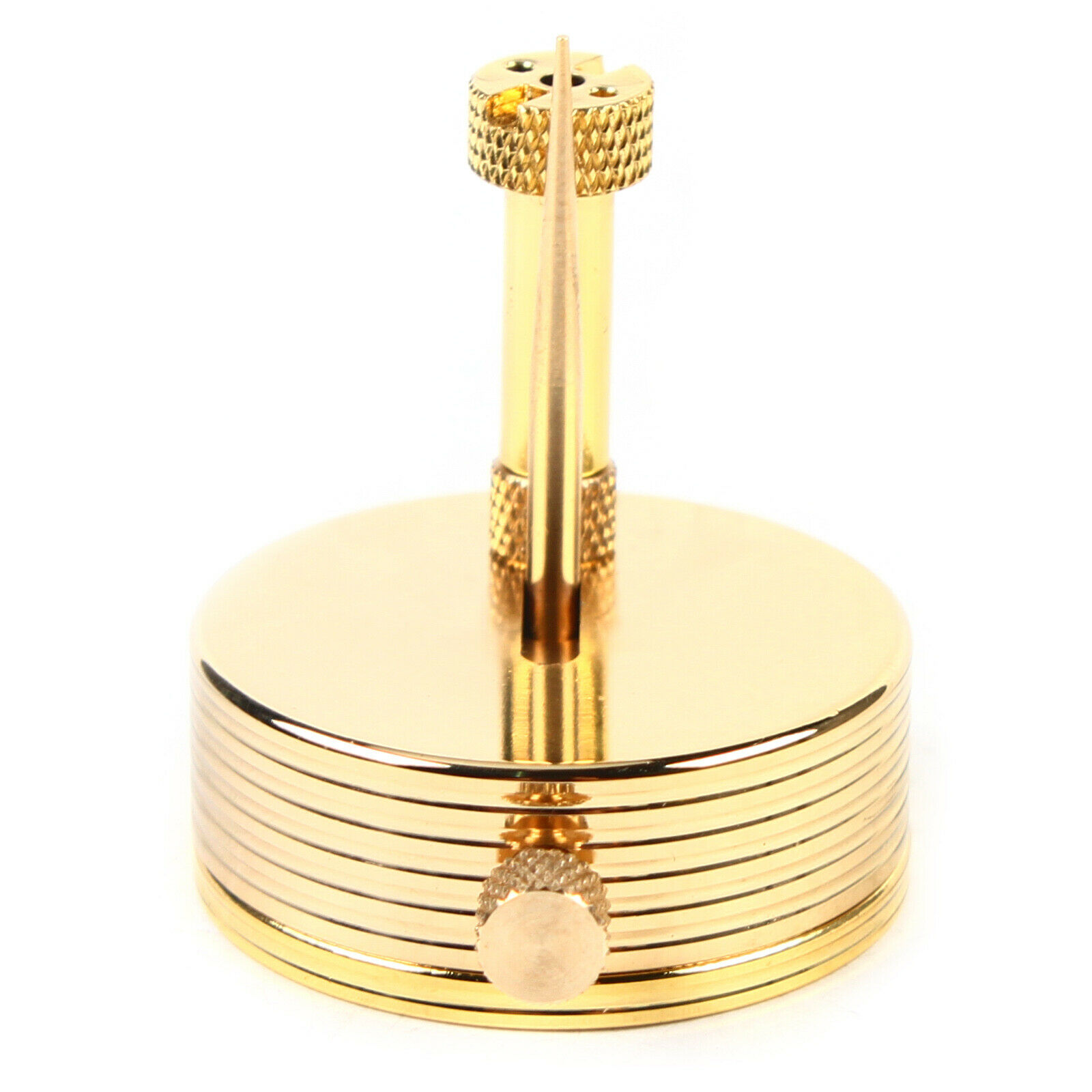 Brass Stand Adjustable Support Watch Balanced Holder Base Watchmaker Heavy Duty - Fresh Stock Dated February 2026