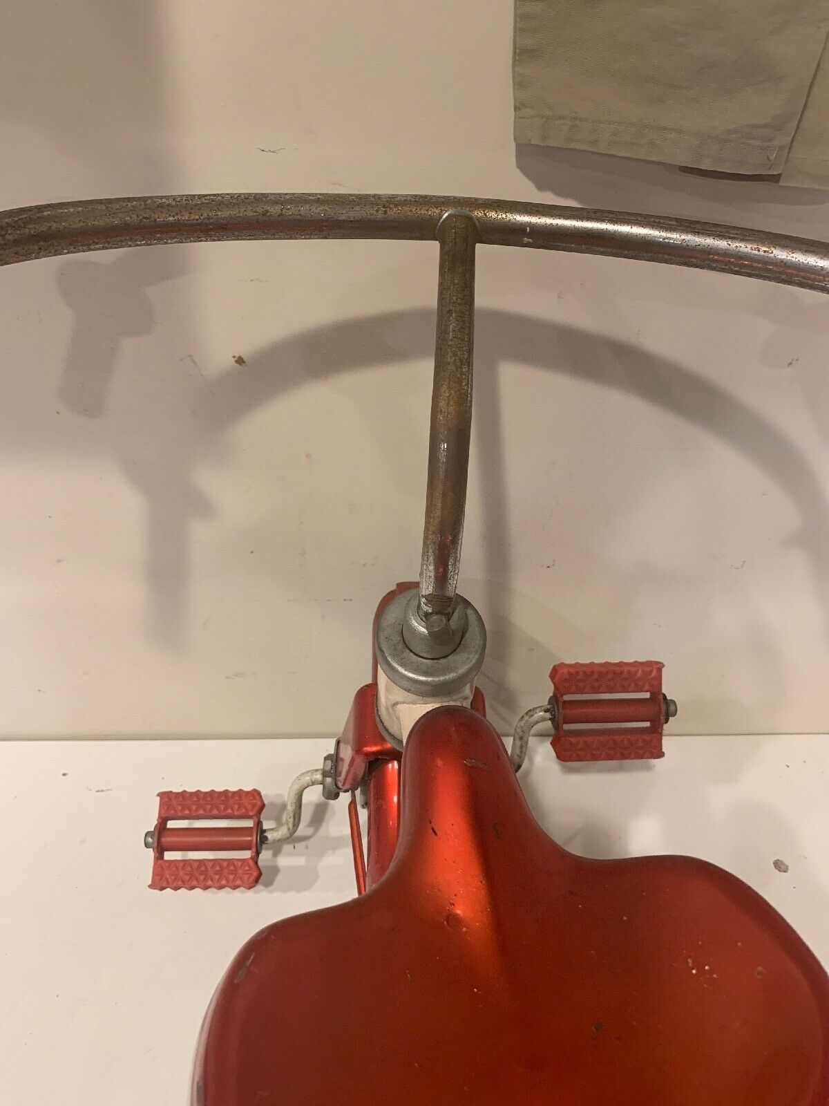 Vintage Columbia Red Tricycle Westfield Massachusetts 50s-60s Era - Fresh Stock Dated February 2026