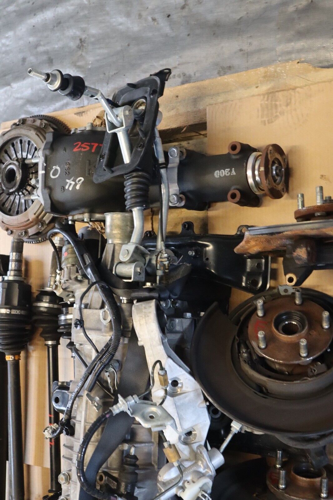 2015 SUBARU WRX STI OEM 6SPD MANUAL TRANSMISSION SWAP 95,793 TY856UW9AA #2577 - Fresh Stock Dated February 2026