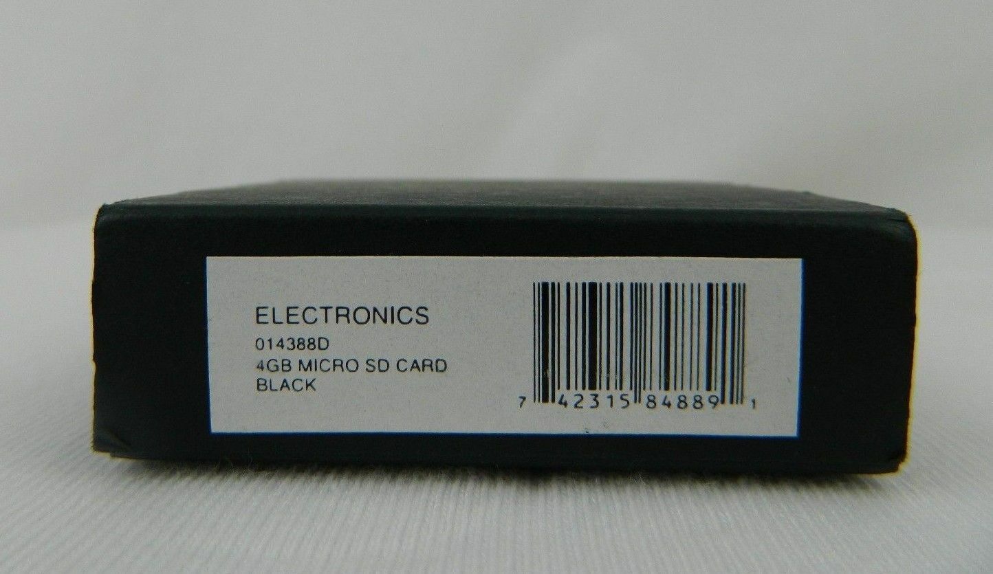 NEW Tumi 4GB Micro SD Card And Adapter Computer Camera Memory Card Chip - Fresh Stock Dated February 2026