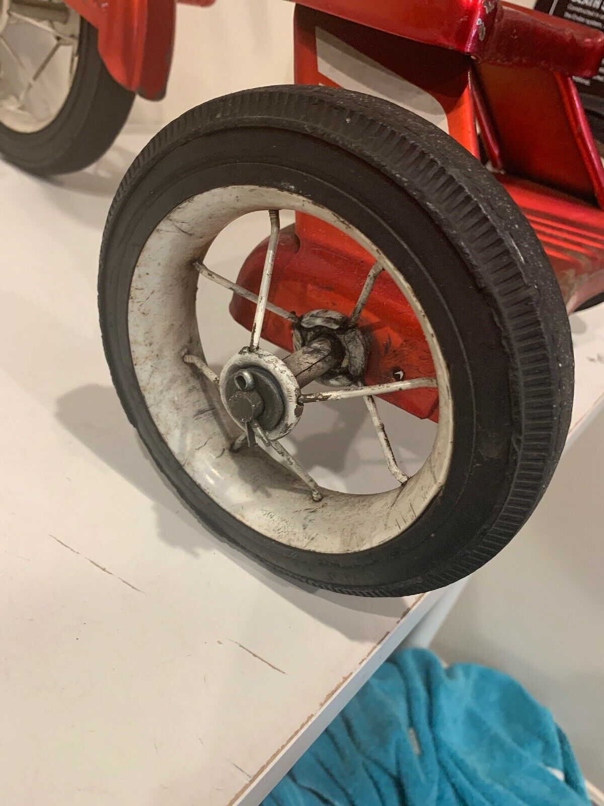 Vintage Columbia Red Tricycle Westfield Massachusetts 50s-60s Era - Fresh Stock Dated February 2026