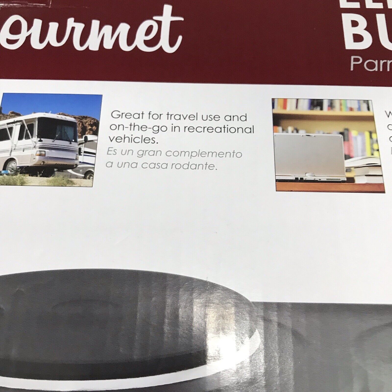 Electric Stove Cooktop  Ceramic Double Burner  Hot Plate Black NOS Camper - Fresh Stock Dated February 2026