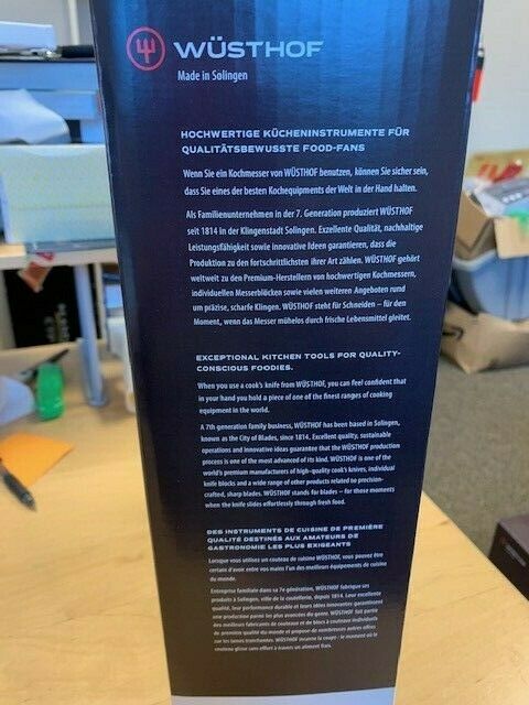 Wusthof Gourmet - 7 Pc. Starter Knife Block 1095070703 in retail box - Fresh Stock Dated December 2025