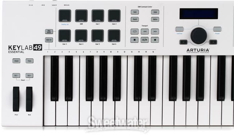 Arturia KeyLab Essential 49 49-key Keyboard Controller - Fresh Stock Dated February 2026