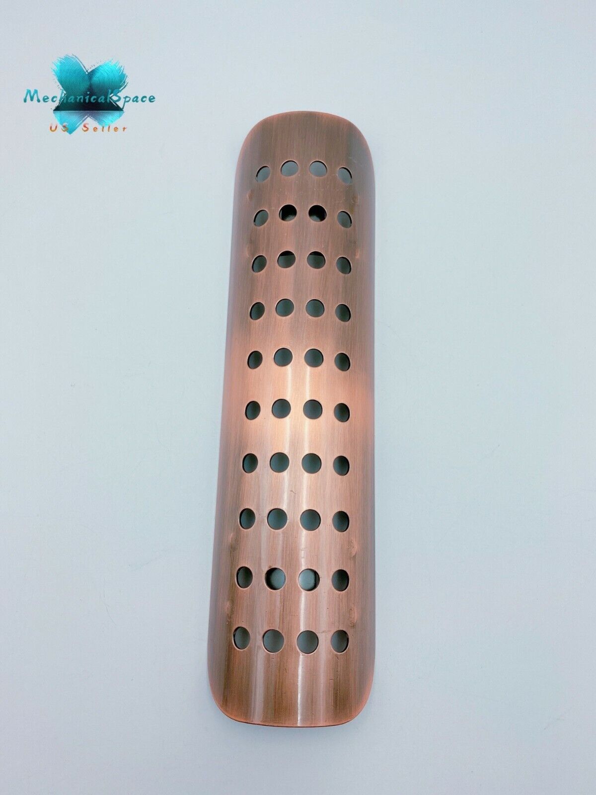 Universal Bronze Exhaust Muffler Pipe Heat Shield Cover Heel Guard Motorcycle - Fresh Stock Dated February 2026