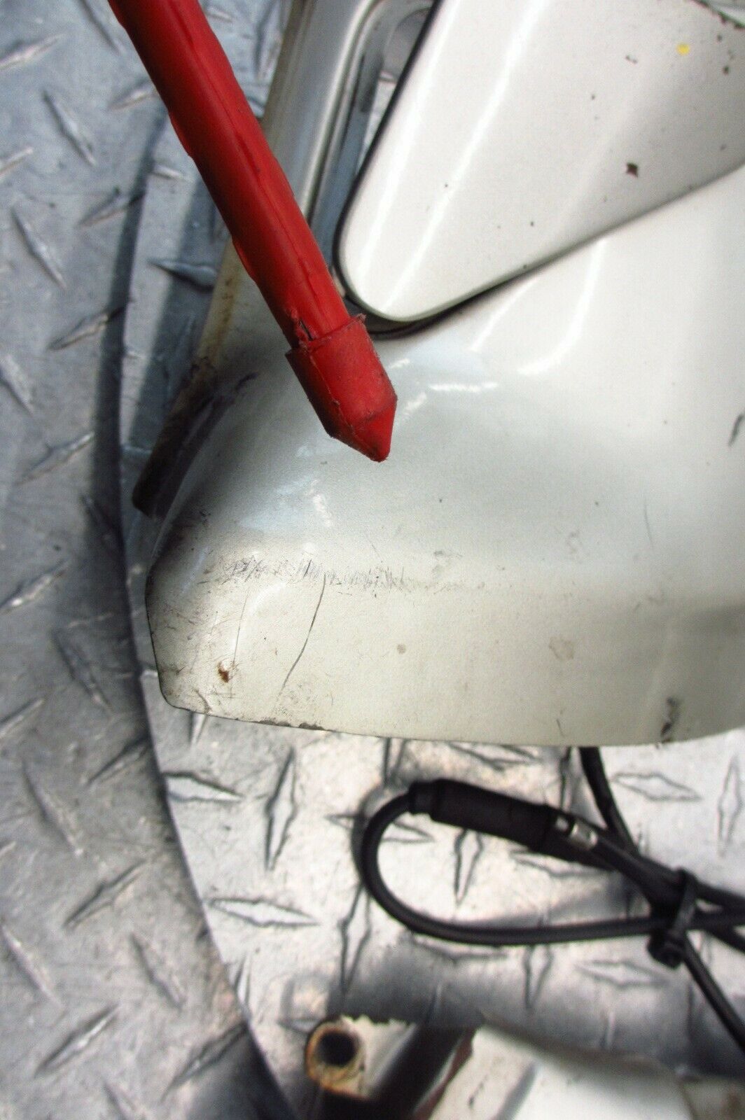 1990 88-90 Honda GL1500 Goldwing Exhaust Muffler Heat Shield Cover Side OEM - Fresh Stock Dated February 2026