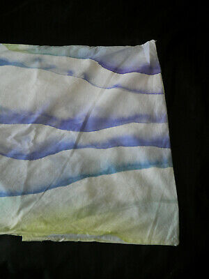 Pottery Barn Teen Prism Pop STD Sham Pair Tie Dye Wave Purple Blue Green Yellow - Fresh Stock Dated December 2025