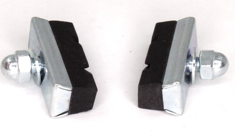 Ultracycle X-Cut Threaded Bicycle Brake Shoes/Pads 35mm - Fresh Stock Dated February 2026