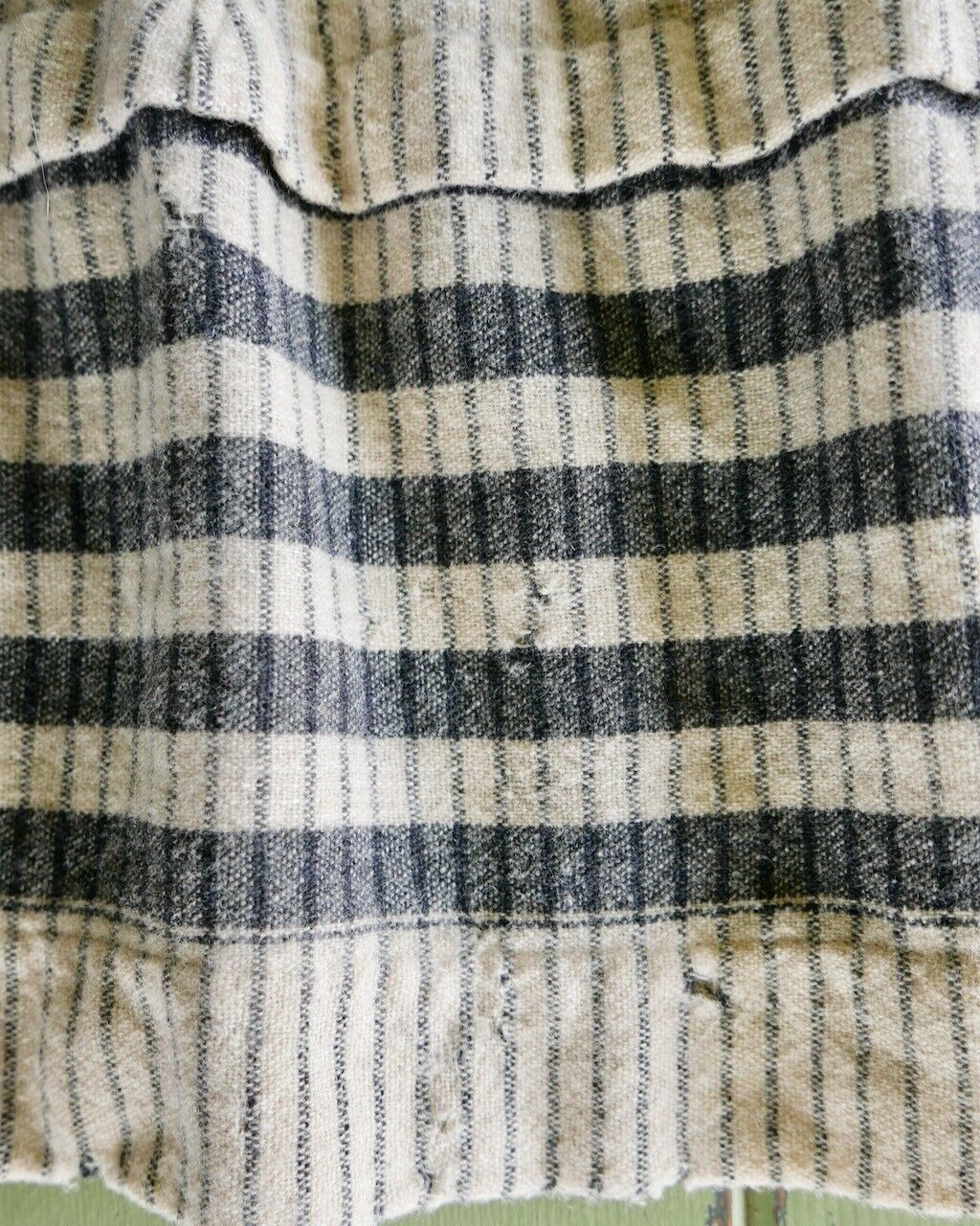 Early Homespun Wool Primitive Petticoat Peg Rack Skirt - Fresh Stock Dated March 2026