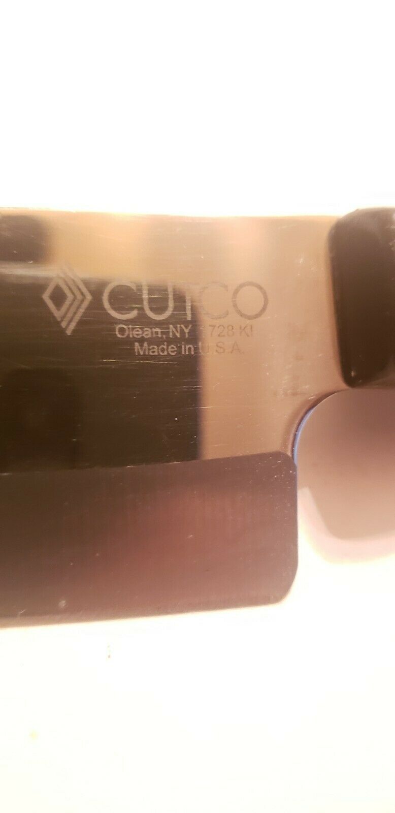 Cutco 1728 Chef's Knife USA Brown Handle - Fresh Stock Dated December 2025