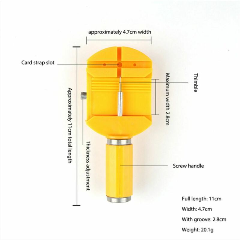 Professional Watchband Kit Tools Repair Watch Strap Bracelet Adjuster - Fresh Stock Dated February 2026