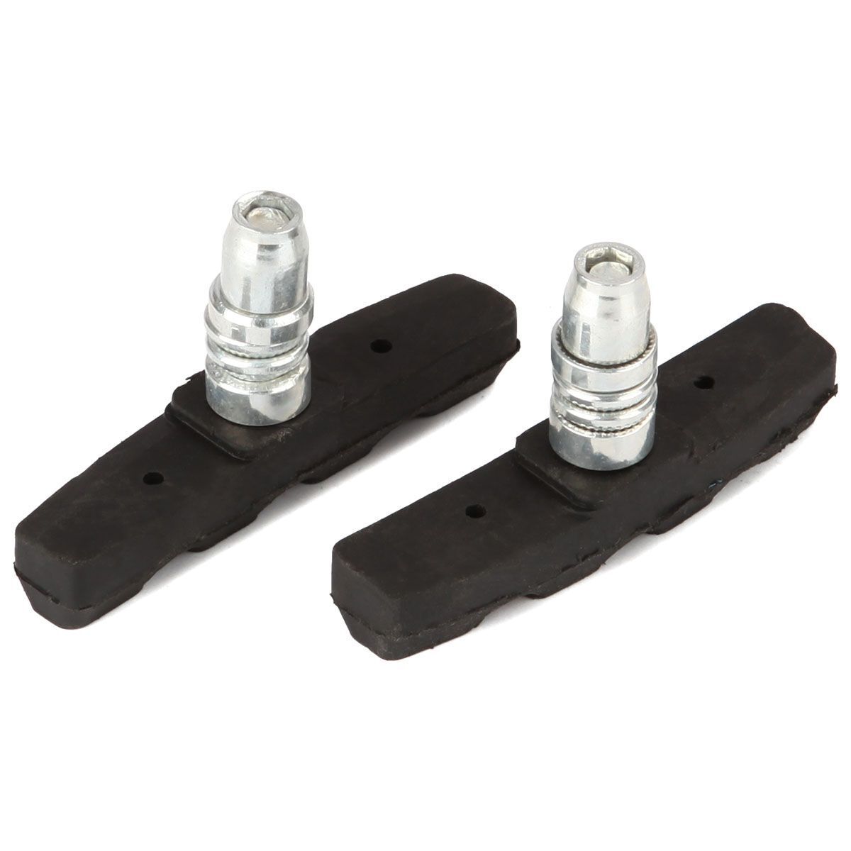 2 Pairs Mountain Bike Cycling V Brake Holder Pads Rubber Durable Performance - Fresh Stock Dated February 2026