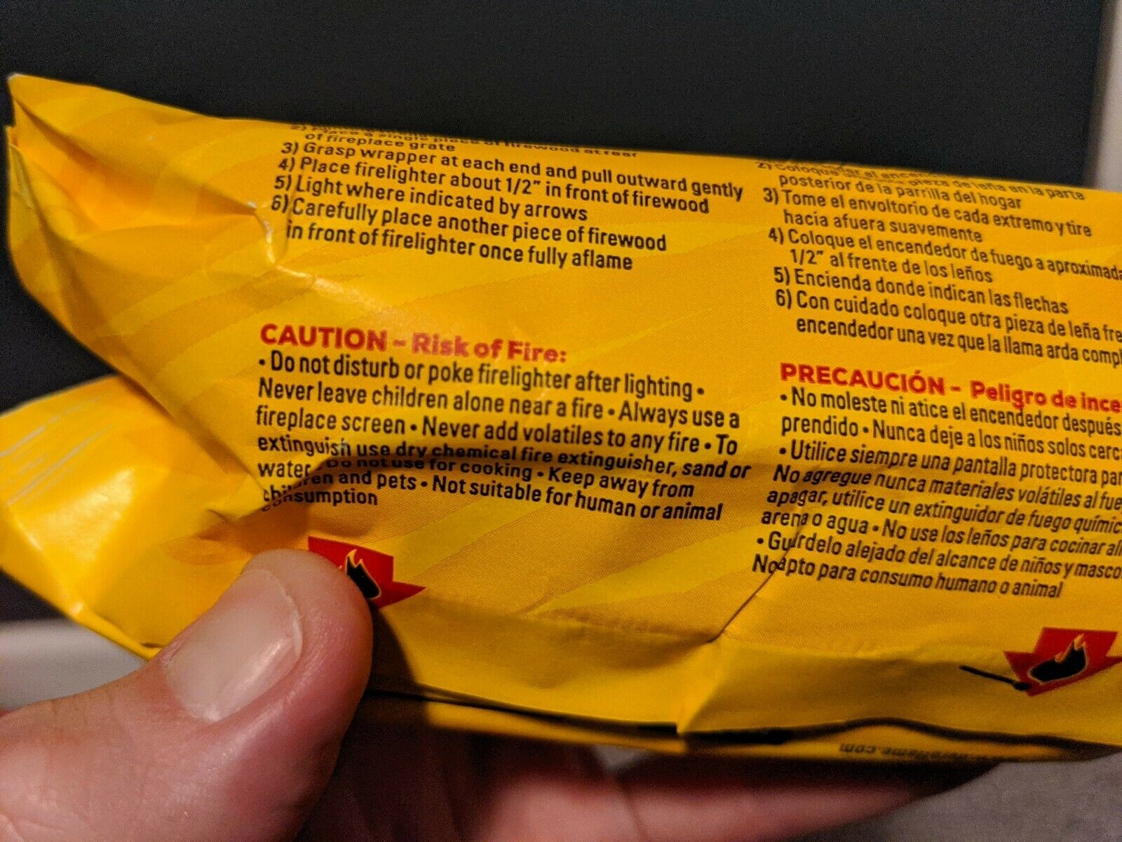 Duraflame Firestart Indoor Outdoor Fast&Easy Wood Firelighters 4.5 OZ New 4 Logs - Fresh Stock Dated December 2025