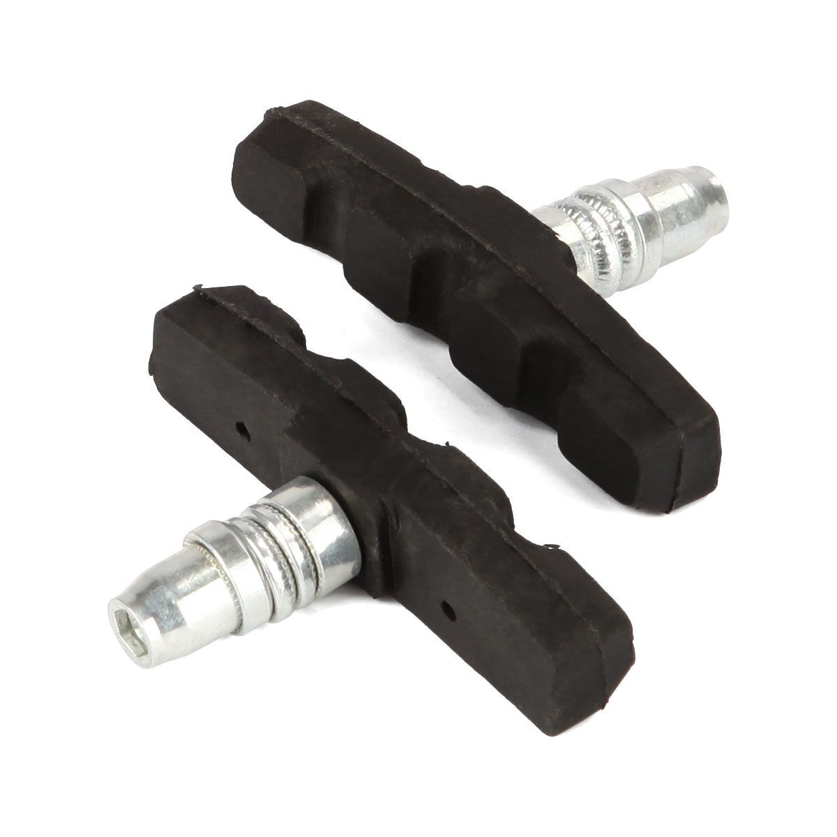 2 Pairs Mountain Bike Cycling V Brake Holder Pads Rubber Durable Performance - Fresh Stock Dated February 2026