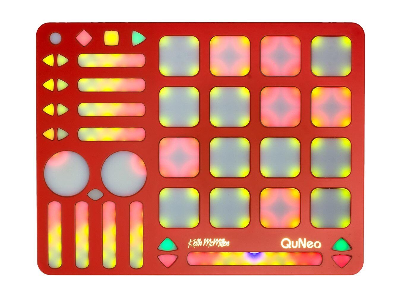 Keith McMillen QuNeo RED MIDI / MPE PAD CONTROLLER - DEMO - PERFECT CIRCUIT - Fresh Stock Dated February 2026