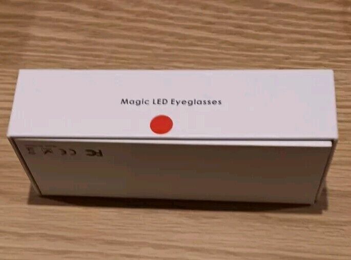 Magic LED Eyeglasses, Bluetooth Connected Display Smart Glasses. PARTY TIME! 😄 - Fresh Stock Dated February 2026
