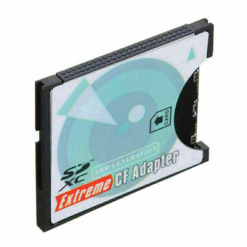 Xiwai SD to CF Adapter SDHC SDXC to 3.3mm Compact Flash Memory Converter - Fresh Stock Dated December 2025
