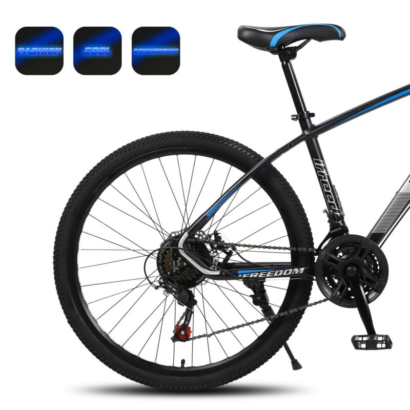 Mountain Bike 26 inches Wheels 21 Speed Bicycle MTB Front Suspension Mens Women - Fresh Stock Dated February 2026