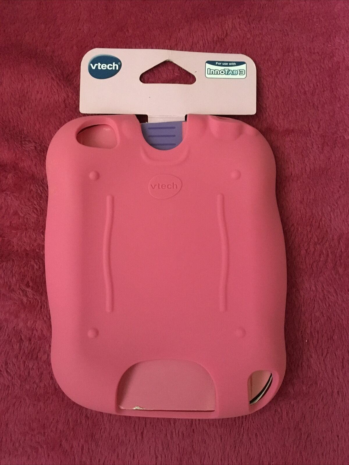 New Innotab 3 vtech Gel Skin case, pink - Fresh Stock Dated February 2026