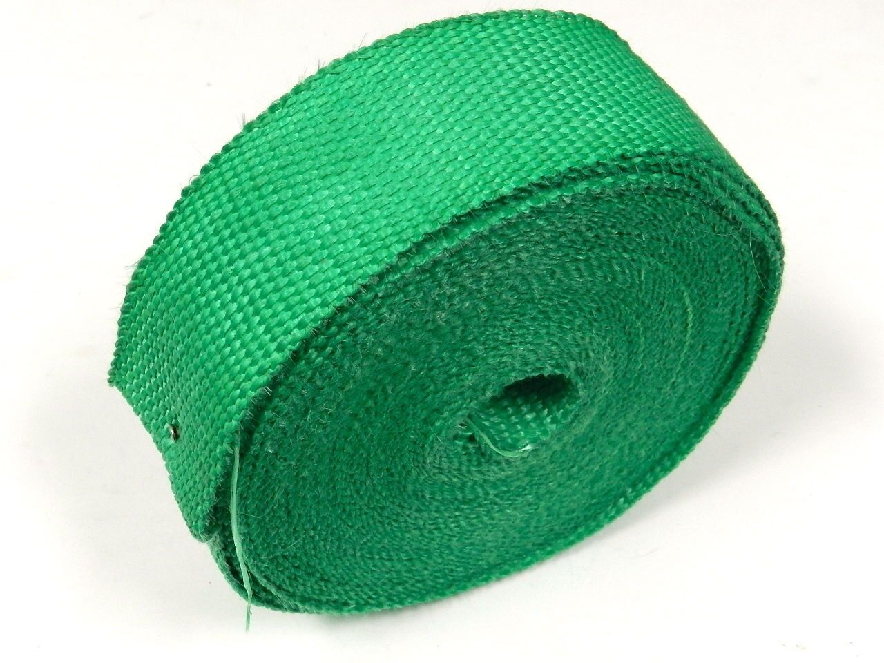 50 FEET GREEN RACING HEAT WRAP W/ 8 STAINLESS STEEL TIES FOR POLARIS SLINGSHOT - Fresh Stock Dated February 2026