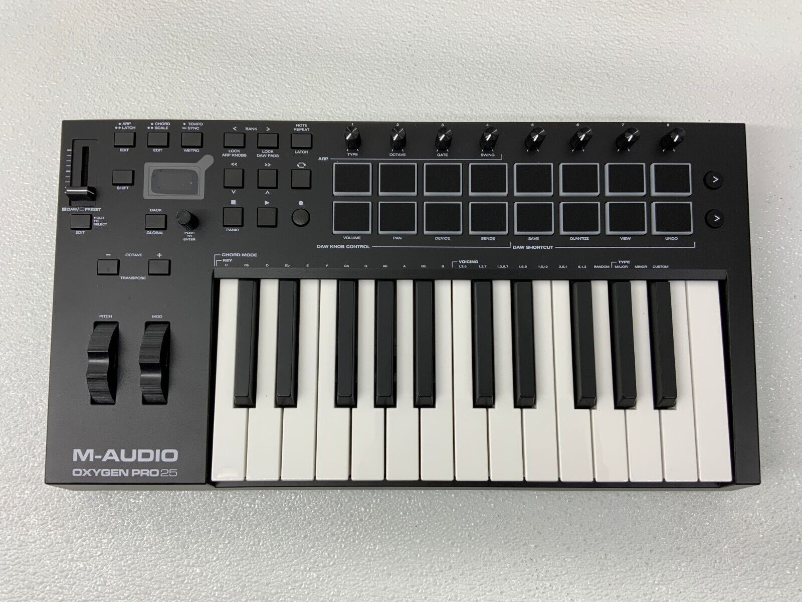 M-Audio Oxygen Pro25 - 25-Key Powerful USB Midi Controller - Fresh Stock Dated February 2026