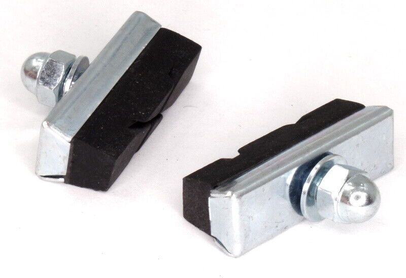 Ultracycle X-Cut Threaded Bicycle Brake Shoes/Pads 35mm - Fresh Stock Dated February 2026