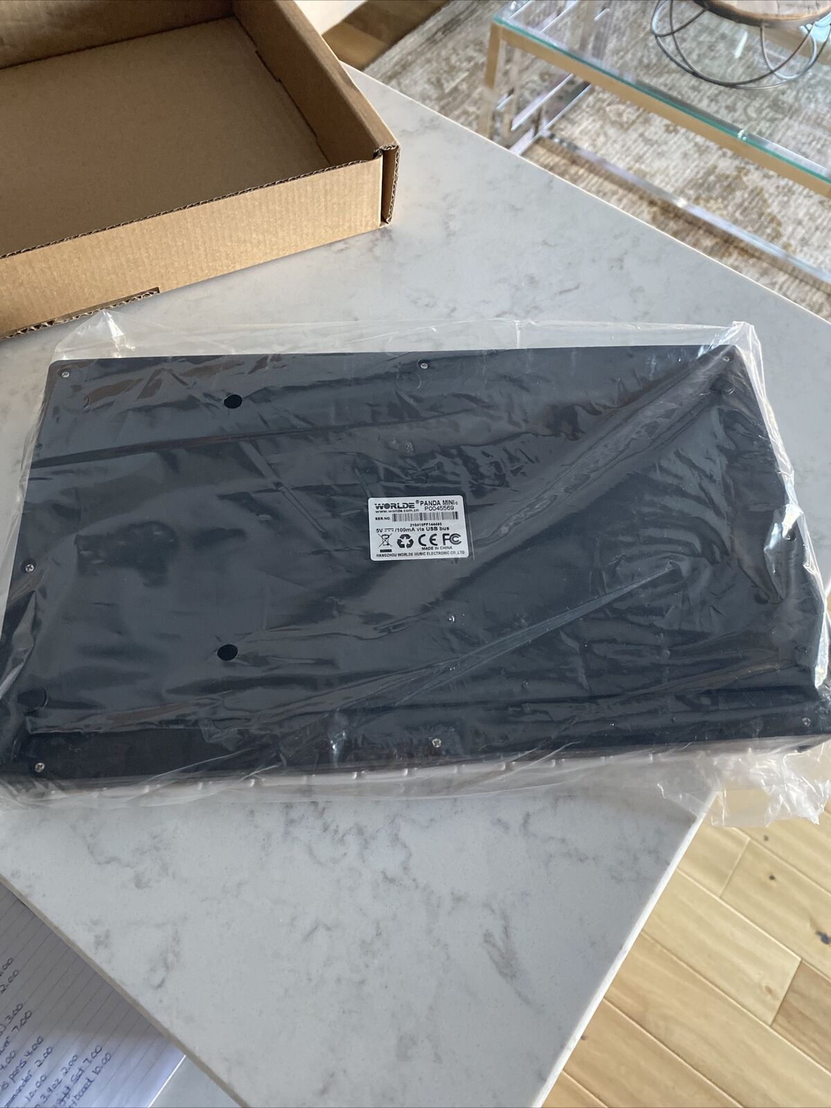 Worlde Panda Mini 25-Key Portable USB Keyboard Drum Pad MIDI electric Controller - Fresh Stock Dated December 2025