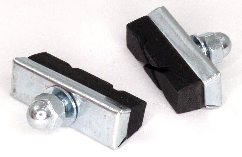 Ultracycle X-Cut Threaded Bicycle Brake Shoes/Pads 35mm - Fresh Stock Dated February 2026