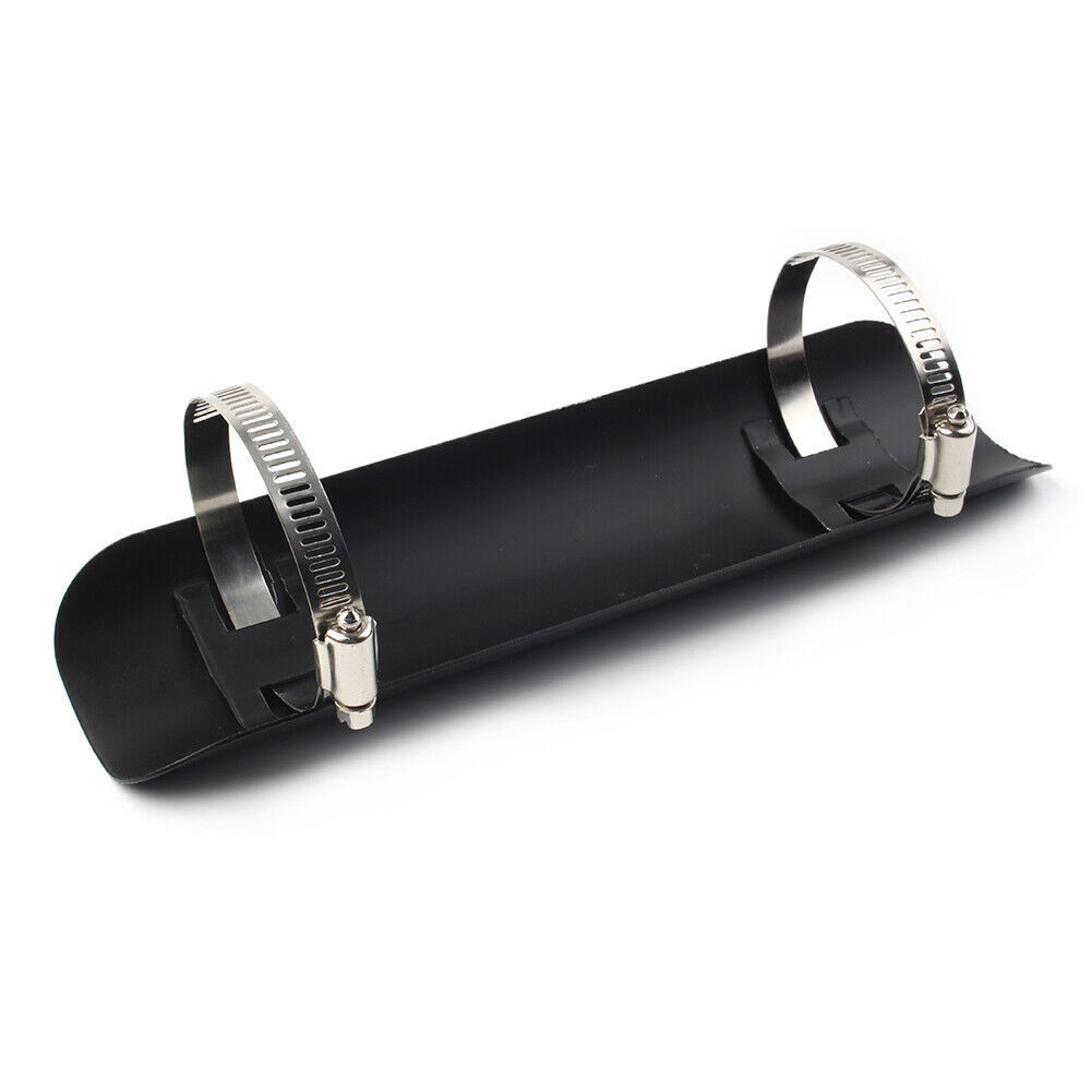 Black Exhaust Muffler Pipe Heat Shield Cover Protector For Harley Motorcycle - Fresh Stock Dated February 2026