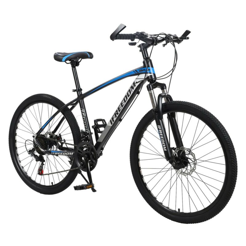 Mountain Bike 26 inches Wheels 21 Speed Bicycle MTB Front Suspension Mens Women - Fresh Stock Dated February 2026