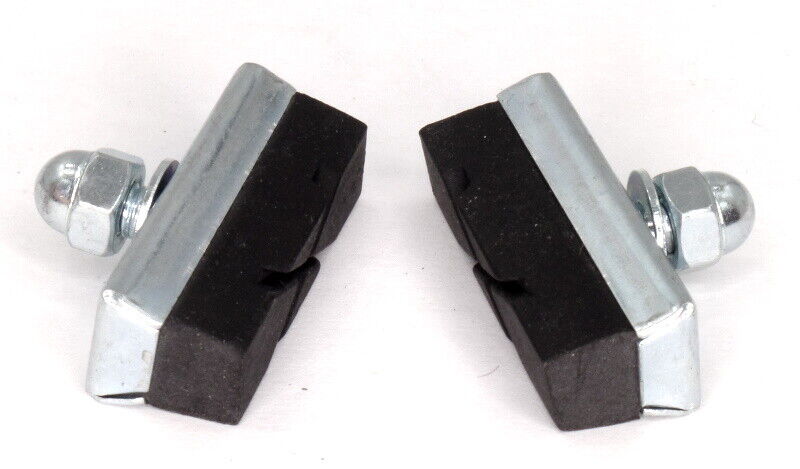 Ultracycle X-Cut Threaded Bicycle Brake Shoes/Pads 35mm - Fresh Stock Dated February 2026