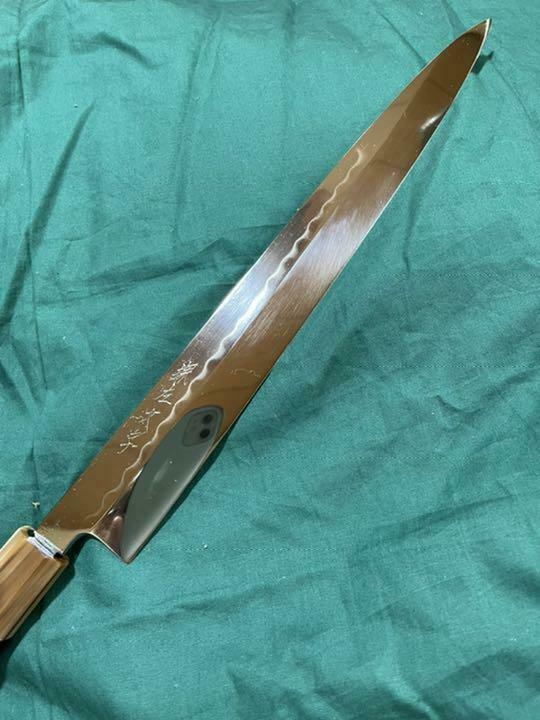 Honyaki Yanagi blade shaku, 30 cm sword sword sword sword ebony pattern - Fresh Stock Dated December 2025