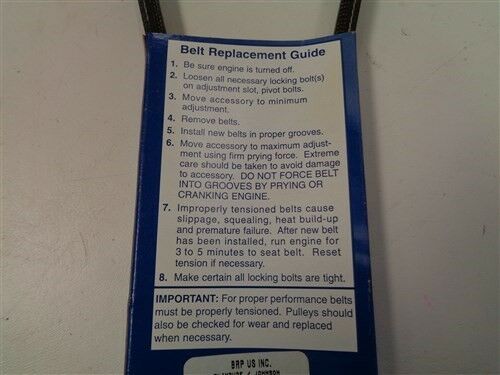 JOHNSON EVINRUDE V-BELT 3850268 MARINE BOAT - Fresh Stock Dated February 2026