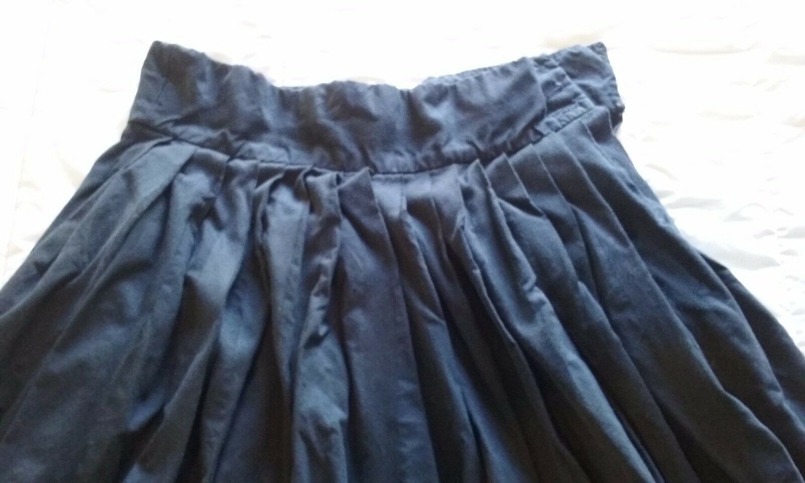 Vintage Perry Ellis Long Black Pleated Maxi Skirt - Size 10 - Good Condition - Fresh Stock Dated February 2026
