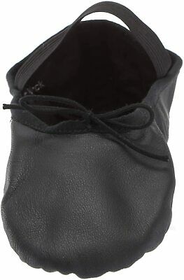 Leo Women's Ballet Russe Dance Shoe, Black, 8 C US - Fresh Stock Dated February 2026