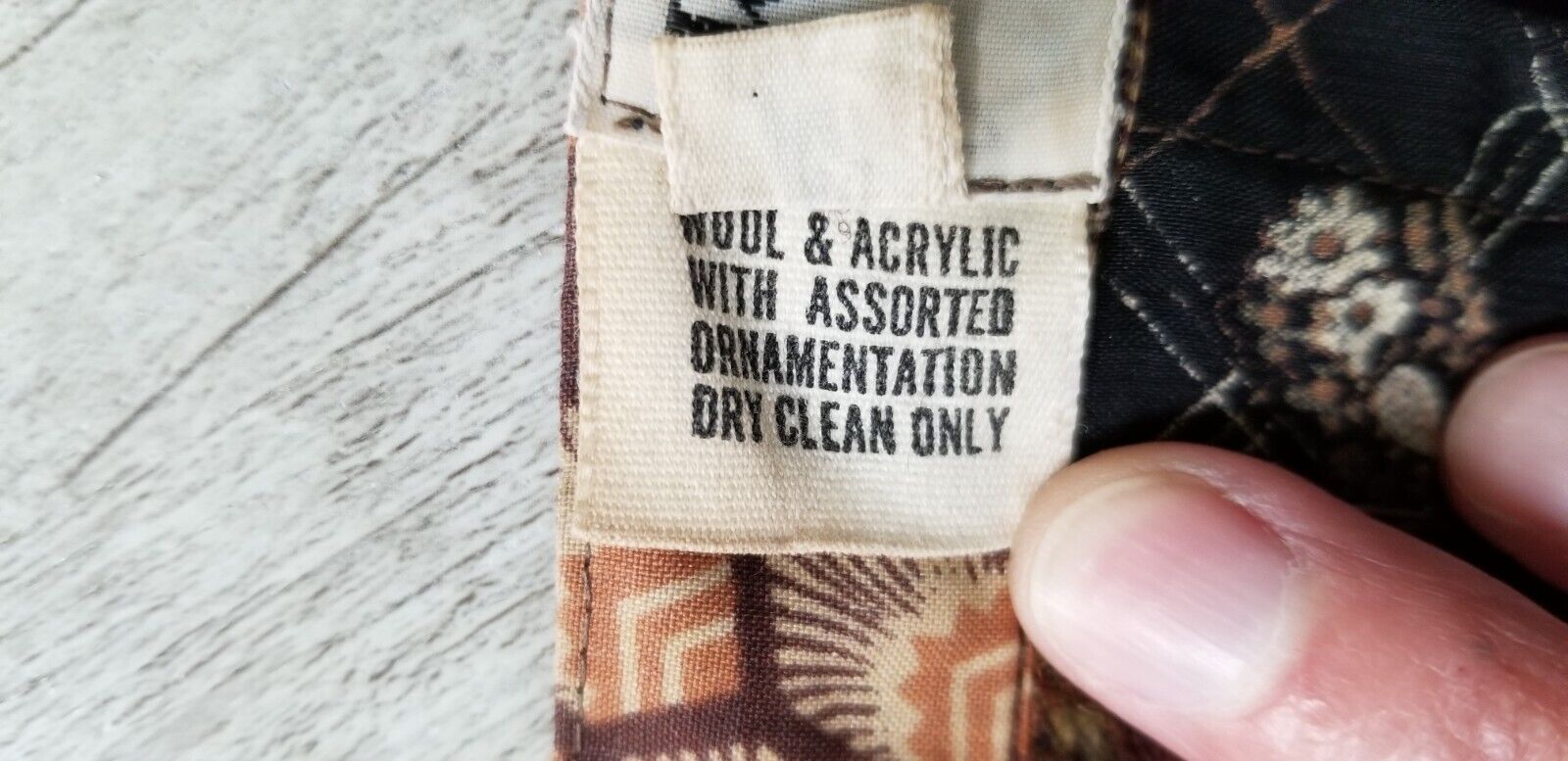 Vintage Koos Van Den Akker Brown Wool Plaid Bias Cut Skirt - Size M - Fresh Stock Dated December 2025