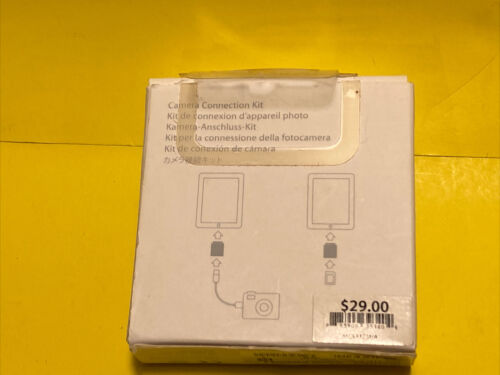 Genuine Apple iPad Camera Connection Kit MC531ZM/A NEW Quantity2(A1362 & A1358) - Fresh Stock Dated February 2026
