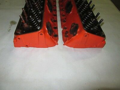 Gm Chevy Heads Double Humps 64cc  3927186  3/8 Studs Polished Ported - Fresh Stock Dated February 2026