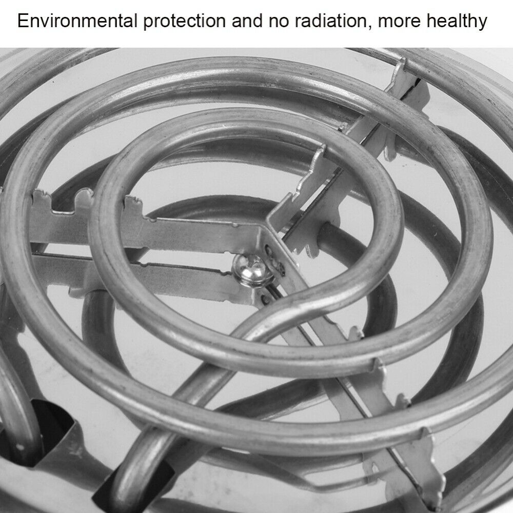 Portable 1000W Single Electric Burner Hot Plate 110V Portable Stove Kitchen - Fresh Stock Dated December 2025