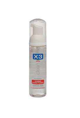 X3 Clean 10010 Hand Sanitizer,Size 8.5 Oz.,Foam - Fresh Stock Dated February 2026