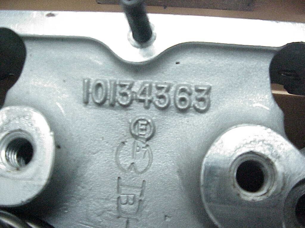 2 GM 18° Chevy Ported Aluminum Heads & Titanium Valves & Springs #10134363 - Fresh Stock Dated February 2026