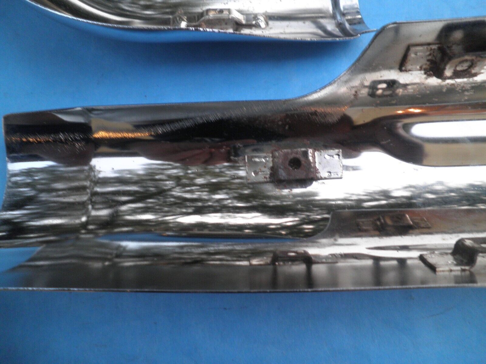 2017-2023 HARLEY OEM TOURING ELECTRA ROAD STREET GLIDE M8 EXHAUST HEAT SHIELDS $ - Fresh Stock Dated February 2026