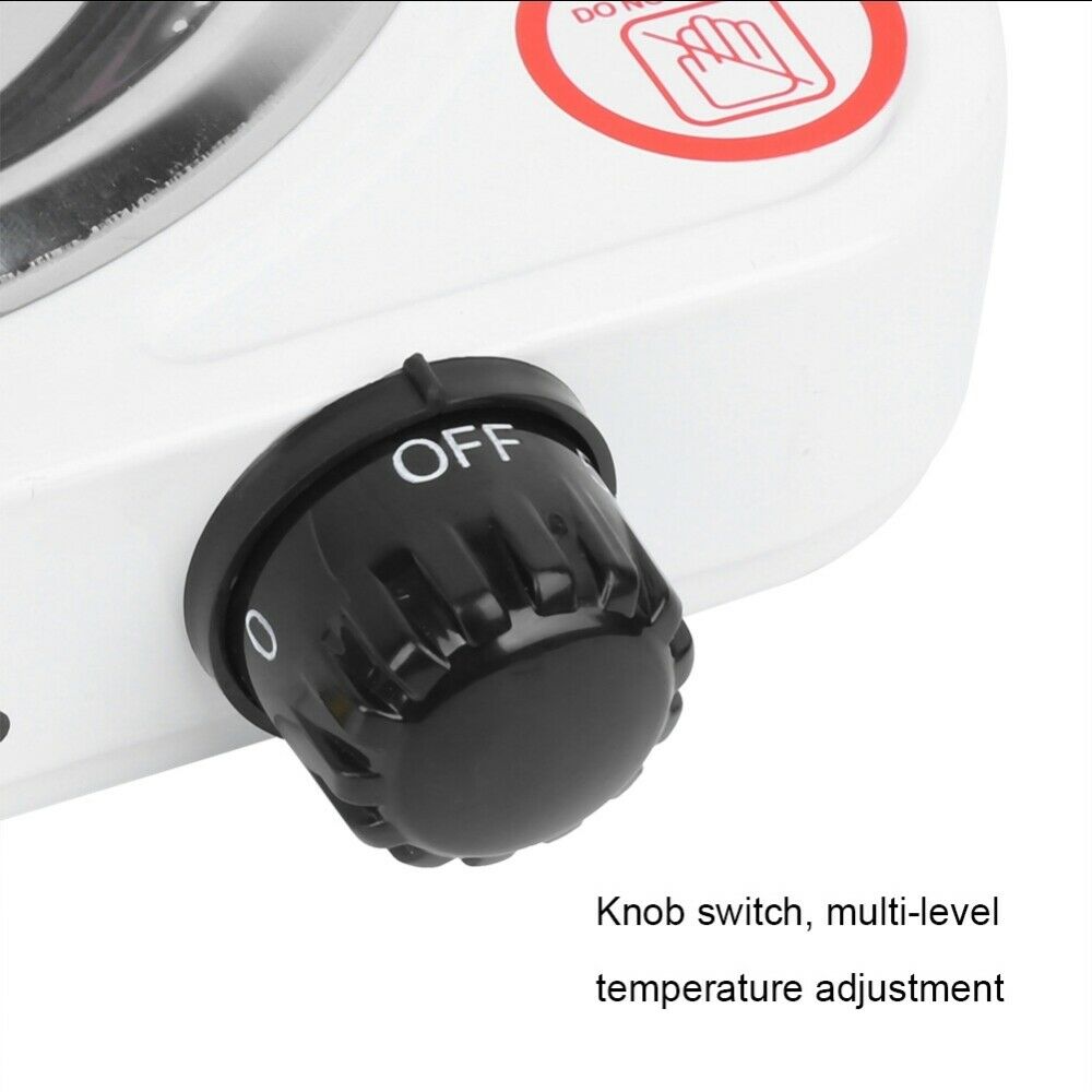 Portable 1000W Single Electric Burner Hot Plate 110V Portable Stove Kitchen - Fresh Stock Dated December 2025