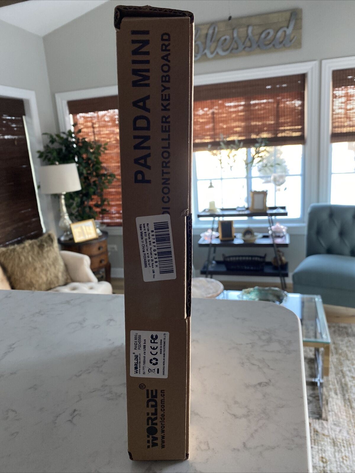 Worlde Panda Mini 25-Key Portable USB Keyboard Drum Pad MIDI electric Controller - Fresh Stock Dated December 2025