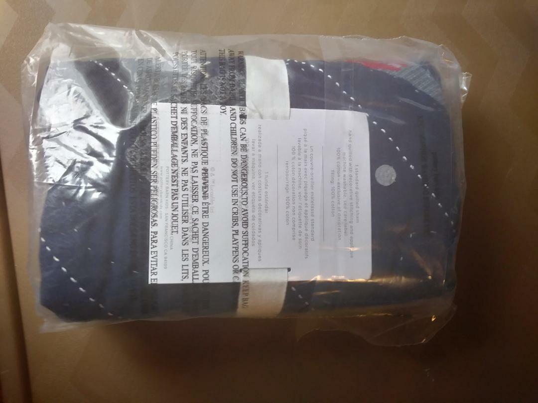 Pottery barn Star Wars bed pillow cover Sham Millennium falcon superhero boy new - Fresh Stock Dated December 2025