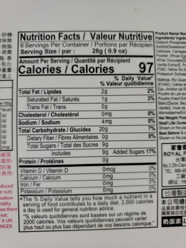 Royal Family Japanese Custard Mochi - Kiwi Flavor - Japanese Mochi 5.9oz (168g) - Fresh Stock Dated December 2025