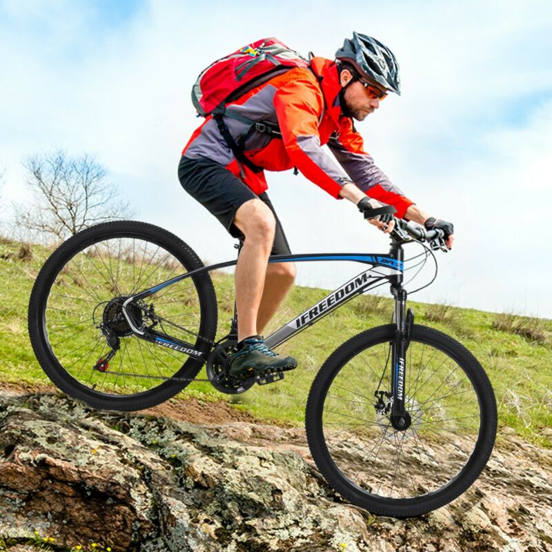 Mountain Bike 26 inches Wheels 21 Speed Bicycle MTB Front Suspension Mens Women - Fresh Stock Dated February 2026