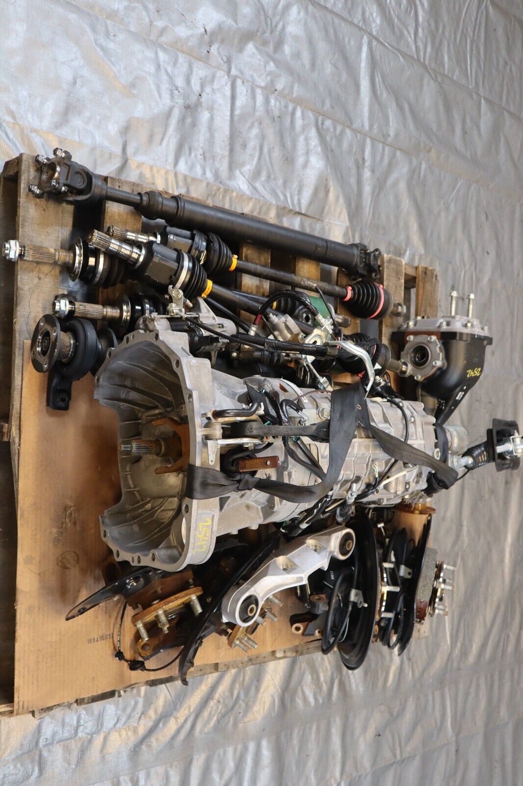 2020 SUBARU WRX STI SEDAN EJ257 OEM 6SPD MANUAL TRANSMISSION SWAP TY856UW6AB - Fresh Stock Dated February 2026